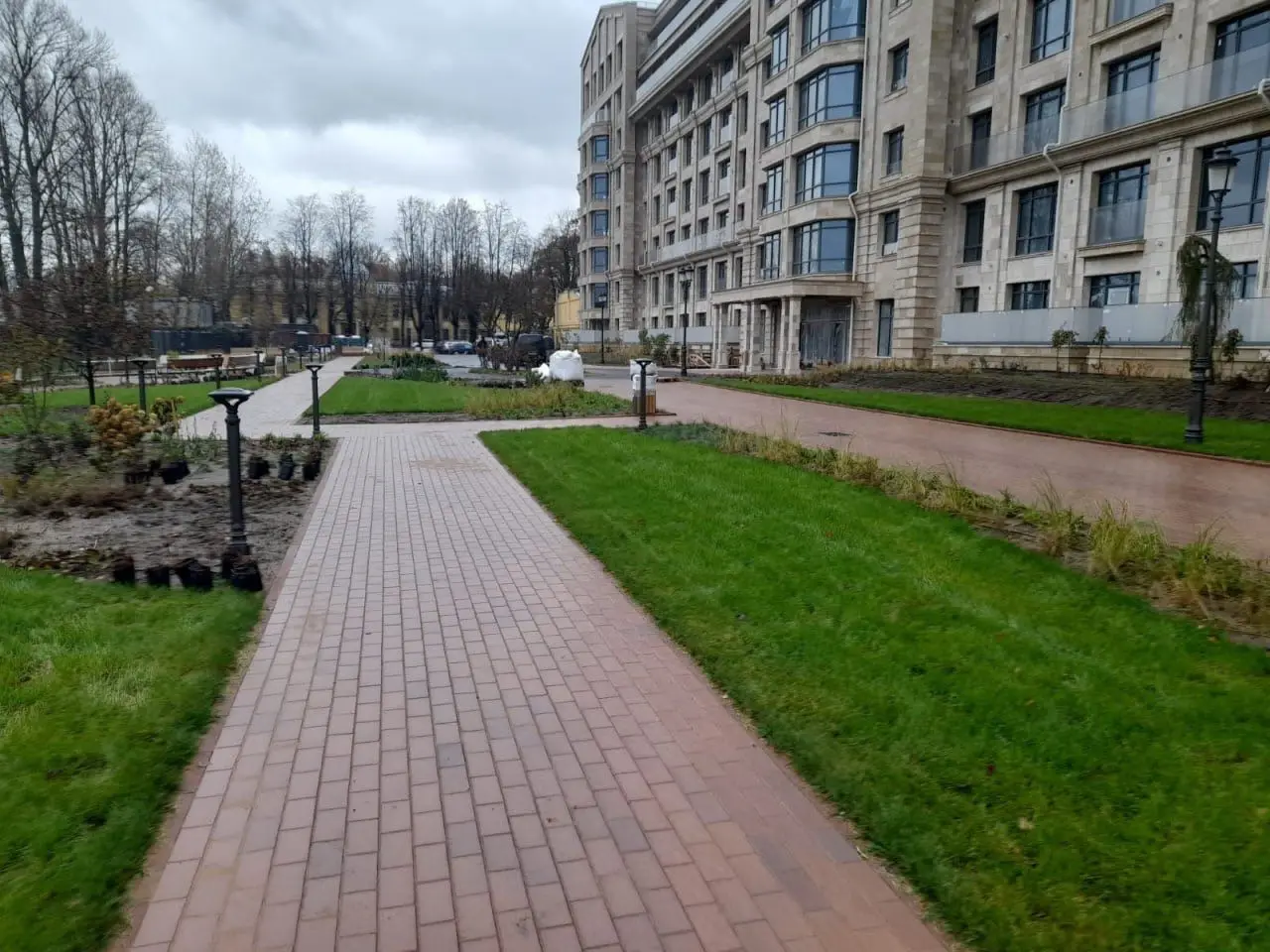 Петровская коса — Благоустройство прибрежной парковой зоны, фото 3: реальный объект в Санкт-Петербург, Петроградский район